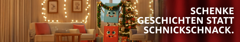 Schenke Geschichten statt Schnickschnack